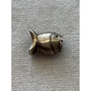 Pandora Sideway Open Mouth Fish Charm ALE 925 Sterling Silver